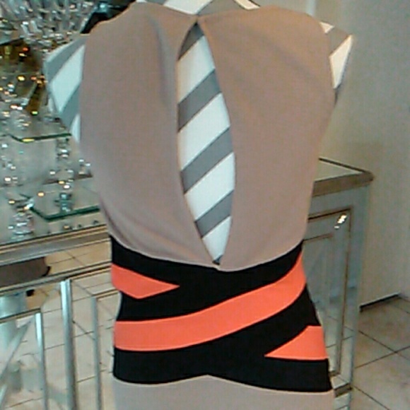 Arden B Tan Dress - Picture 5 of 5